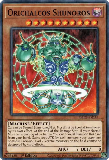 Orichalcos Shunoros (DLCS-EN141), Dragons of Legend: The Complete Series — Yu-Gi-Oh! card price