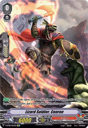 Lizard Soldier, Conroe (SP) (V-BT08/SP23EN SP) — card price
