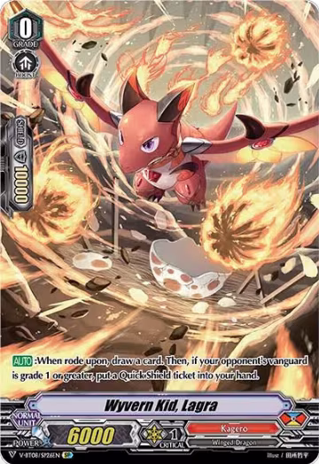 Wyvern Kid, Lagra (SP) (V-BT08/SP26EN SP), V-BT08: Silverdust Blaze — Vanguard card price