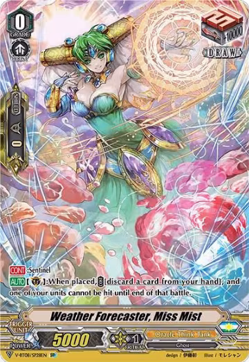 Weather Forecaster, Miss Mist (SP) (V-BT08/SP28EN SP), V-BT08: Silverdust Blaze — Vanguard card price
