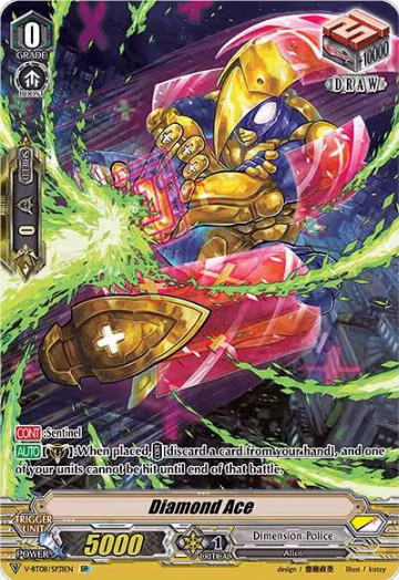Diamond Ace (SP) (V-BT08/SP31EN SP), V-BT08: Silverdust Blaze — Vanguard card price