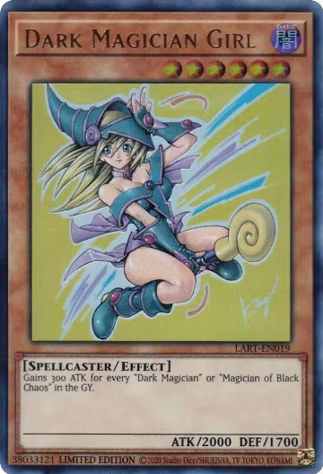 Dark Magician Girl (2020) (LART-EN019), The Lost Art Promotion — Yu-Gi-Oh! card price