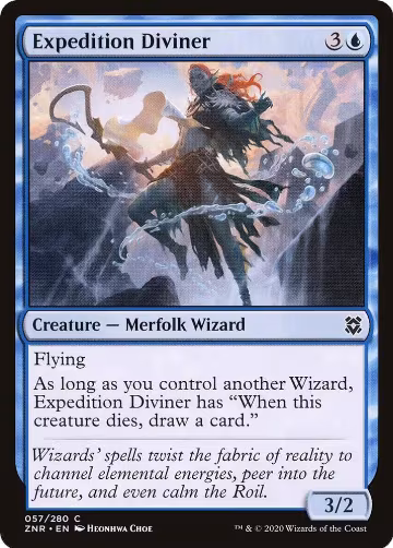 Expedition Diviner (57), Zendikar Rising — Magic card price