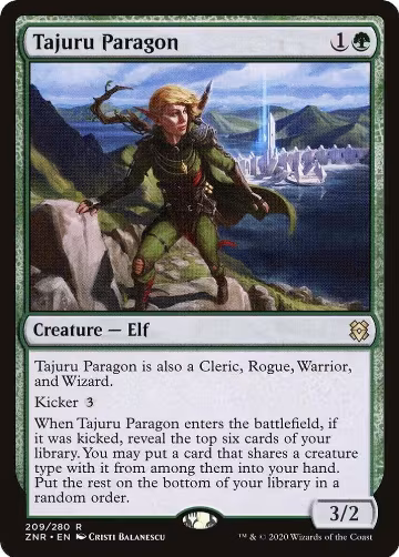 Tajuru Paragon (209), Zendikar Rising — Magic card price