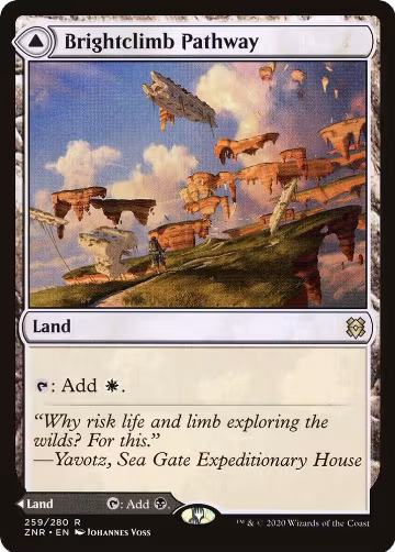 Brightclimb Pathway (259), Zendikar Rising — Magic card price