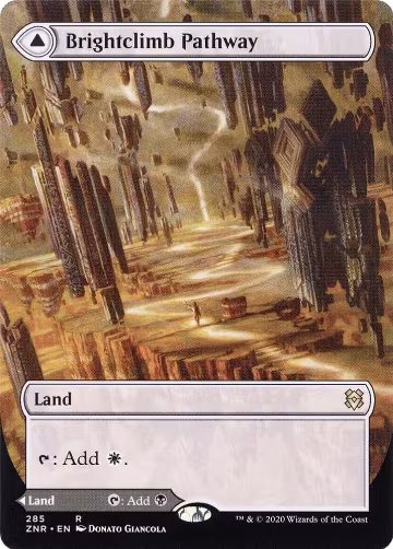 Brightclimb Pathway (Borderless) (285), Zendikar Rising — Magic card price