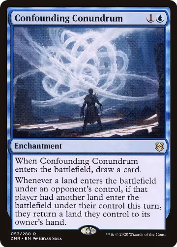 Confounding Conundrum (53), Zendikar Rising — Magic card price