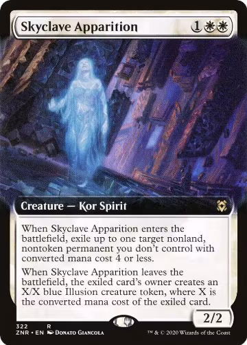 Skyclave Apparition (Extended Art) (322), Zendikar Rising — Magic card price