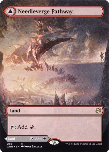 Needleverge Pathway (Borderless) (288), Zendikar Rising — Magic card price