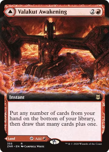 Valakut Awakening (Extended Art) (355), Zendikar Rising — Magic card price