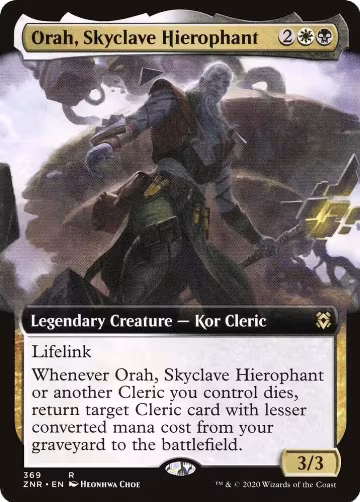 Orah, Skyclave Hierophant (Extended Art) (369), Zendikar Rising — Magic card price