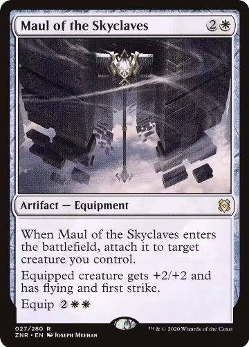 Maul of the Skyclaves (27), Zendikar Rising — Magic card price
