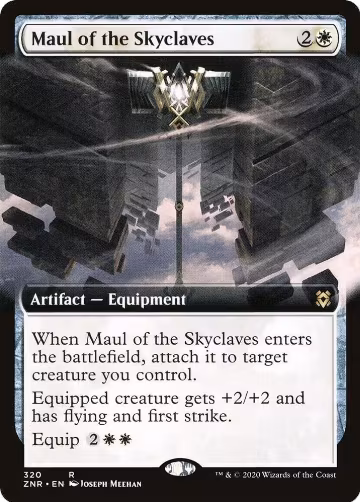 Maul of the Skyclaves (Extended Art) (320), Zendikar Rising — Magic card price