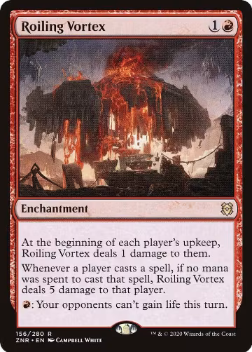 Roiling Vortex (156), Zendikar Rising — Magic card price
