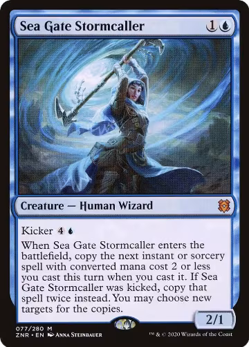 Sea Gate Stormcaller (77), Zendikar Rising — Magic card price