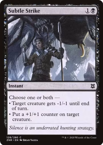 Subtle Strike (128), Zendikar Rising — Magic card price