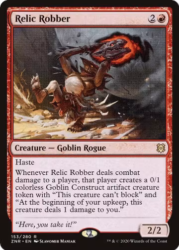 Relic Robber (153), Zendikar Rising — Magic card price
