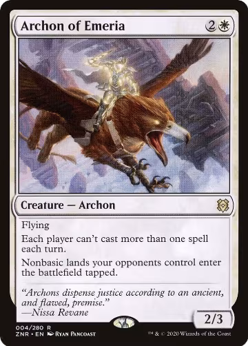 Archon of Emeria (4), Zendikar Rising — Magic card price