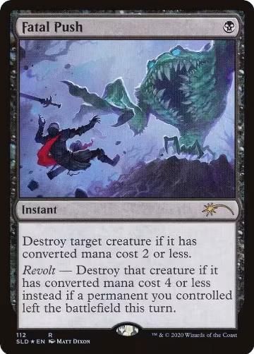 Fatal Push (112) (112), Secret Lair Drop Series — Magic card price