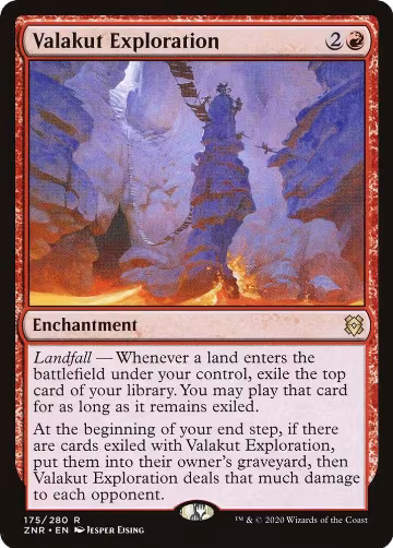 Valakut Exploration (175), Zendikar Rising — Magic card price
