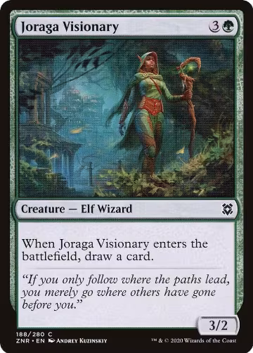 Joraga Visionary (188), Zendikar Rising — Magic card price