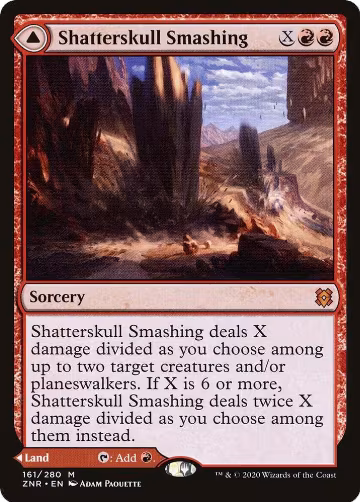 Shatterskull Smashing (161), Zendikar Rising — Magic card price