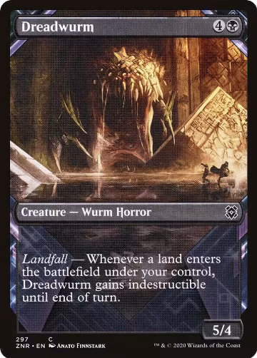 Dreadwurm (Showcase) (297), Zendikar Rising — Magic card price