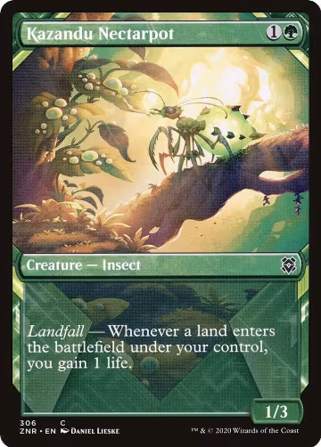 Kazandu Nectarpot (Showcase) (306), Zendikar Rising — Magic card price