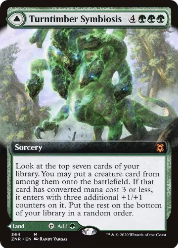 Turntimber Symbiosis (Extended Art) (364), Zendikar Rising — Magic card price
