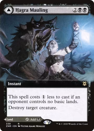 Hagra Mauling (Extended Art) (339), Zendikar Rising — Magic card price