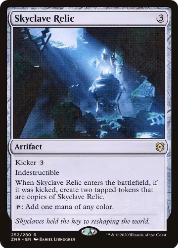 Skyclave Relic (252), Zendikar Rising — Magic card price