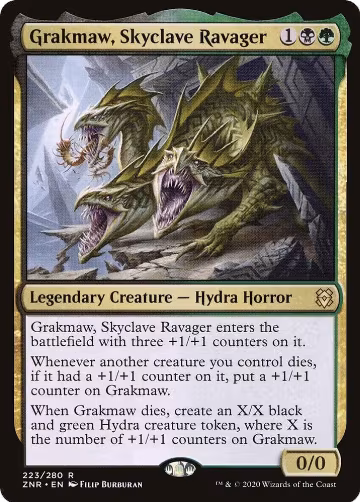Grakmaw, Skyclave Ravager (223), Zendikar Rising — Magic card price
