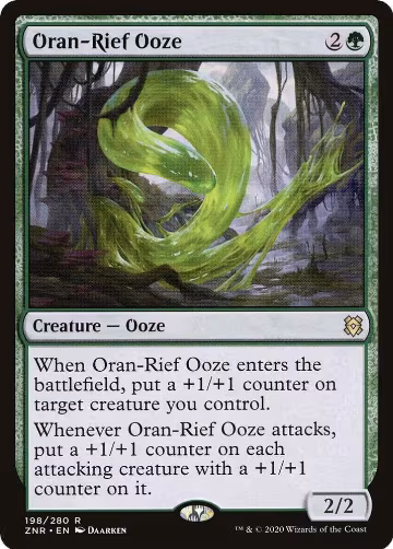 Oran-Rief Ooze (198), Zendikar Rising — Magic card price