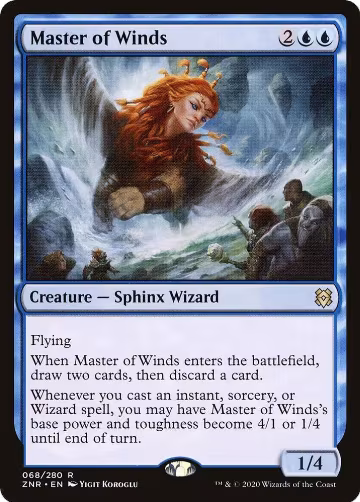Master of Winds (68), Zendikar Rising — Magic card price