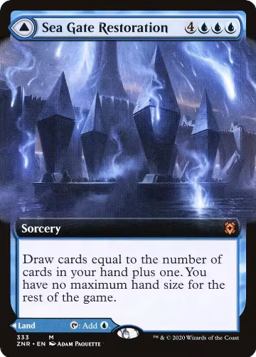 Sea Gate Restoration (Extended Art) (333), Zendikar Rising — Magic card price