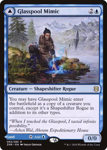 Glasspool Mimic (60), Zendikar Rising — Magic card price