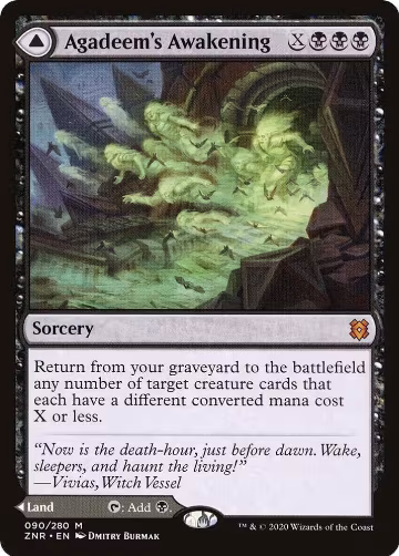 Agadeem's Awakening (90), Zendikar Rising — Magic card price