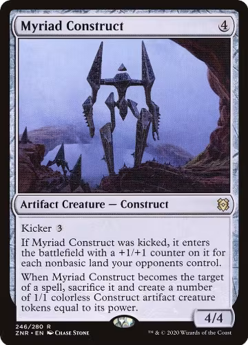 Myriad Construct (246), Zendikar Rising — Magic card price