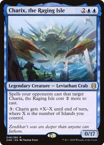 Charix, the Raging Isle (49), Zendikar Rising — Magic card price