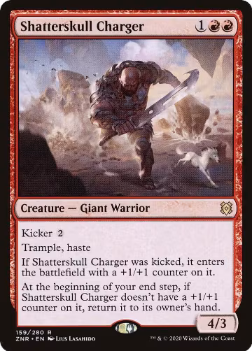 Shatterskull Charger (159), Zendikar Rising — Magic card price