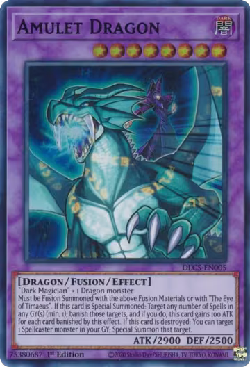 Amulet Dragon (Purple) (DLCS-EN005), Dragons of Legend: The Complete Series — Yu-Gi-Oh! card price