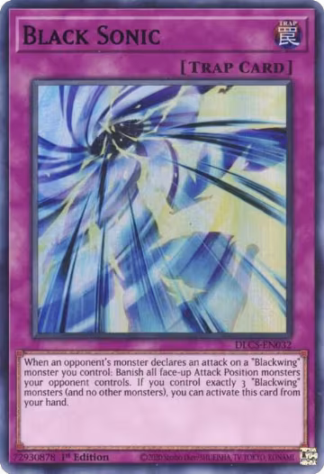 Black Sonic (Purple) (DLCS-EN032), Dragons of Legend: The Complete Series — Yu-Gi-Oh! card price