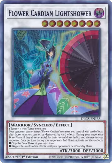 Flower Cardian Lightshower (Blue) (DLCS-EN135), Dragons of Legend: The Complete Series — Yu-Gi-Oh! card price