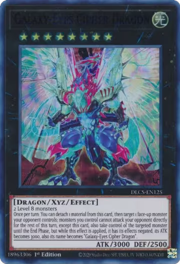 Galaxy-Eyes Cipher Dragon (Blue) (DLCS-EN125), Dragons of Legend: The Complete Series — Yu-Gi-Oh! card price