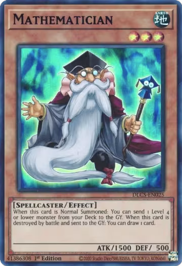 Mathematician (Blue) (DLCS-EN025), Dragons of Legend: The Complete Series — Yu-Gi-Oh! card price