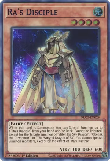 Ra's Disciple (Purple) (DLCS-EN026), Dragons of Legend: The Complete Series — Yu-Gi-Oh! card price