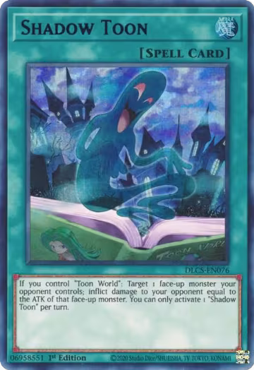 Shadow Toon (Blue) (DLCS-EN076), Dragons of Legend: The Complete Series — Yu-Gi-Oh! card price