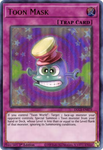 Toon Mask (Green) (DLCS-EN079), Dragons of Legend: The Complete Series — Yu-Gi-Oh! card price