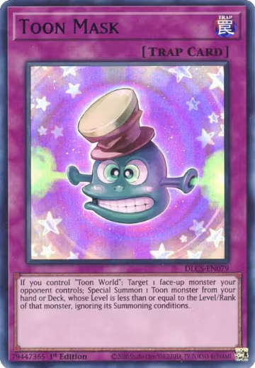 Toon Mask (Purple) (DLCS-EN079), Dragons of Legend: The Complete Series — Yu-Gi-Oh! card price