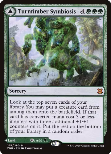 Turntimber Symbiosis (215), Zendikar Rising — Magic card price